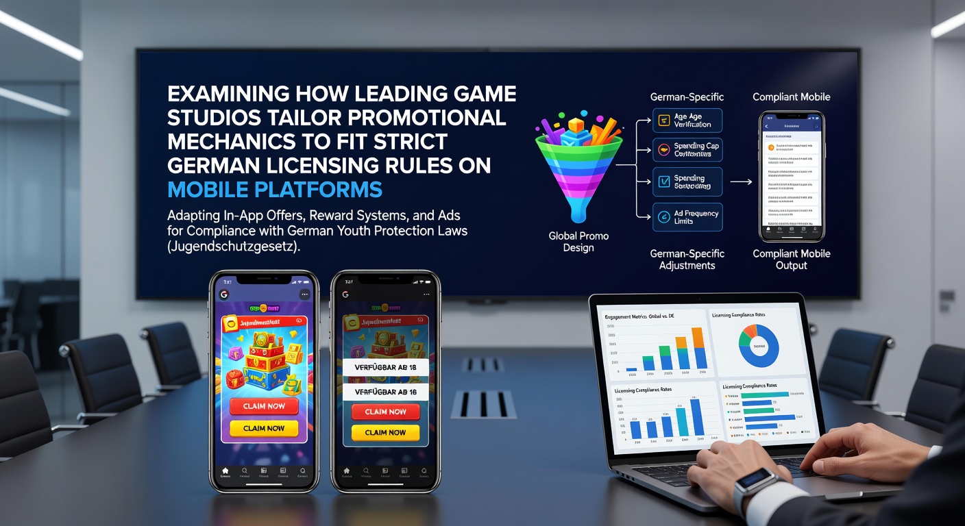 Führende Game-Studios passen mobile Promotions an deutsche Lizenzregeln an