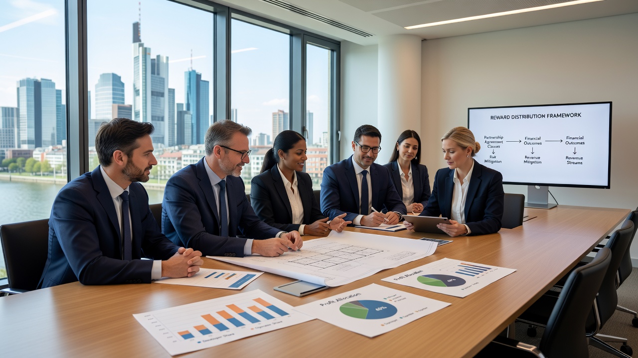 Diagramm zur Aufteilung von Bonusbudgets zwischen Entwicklern und Betreibern