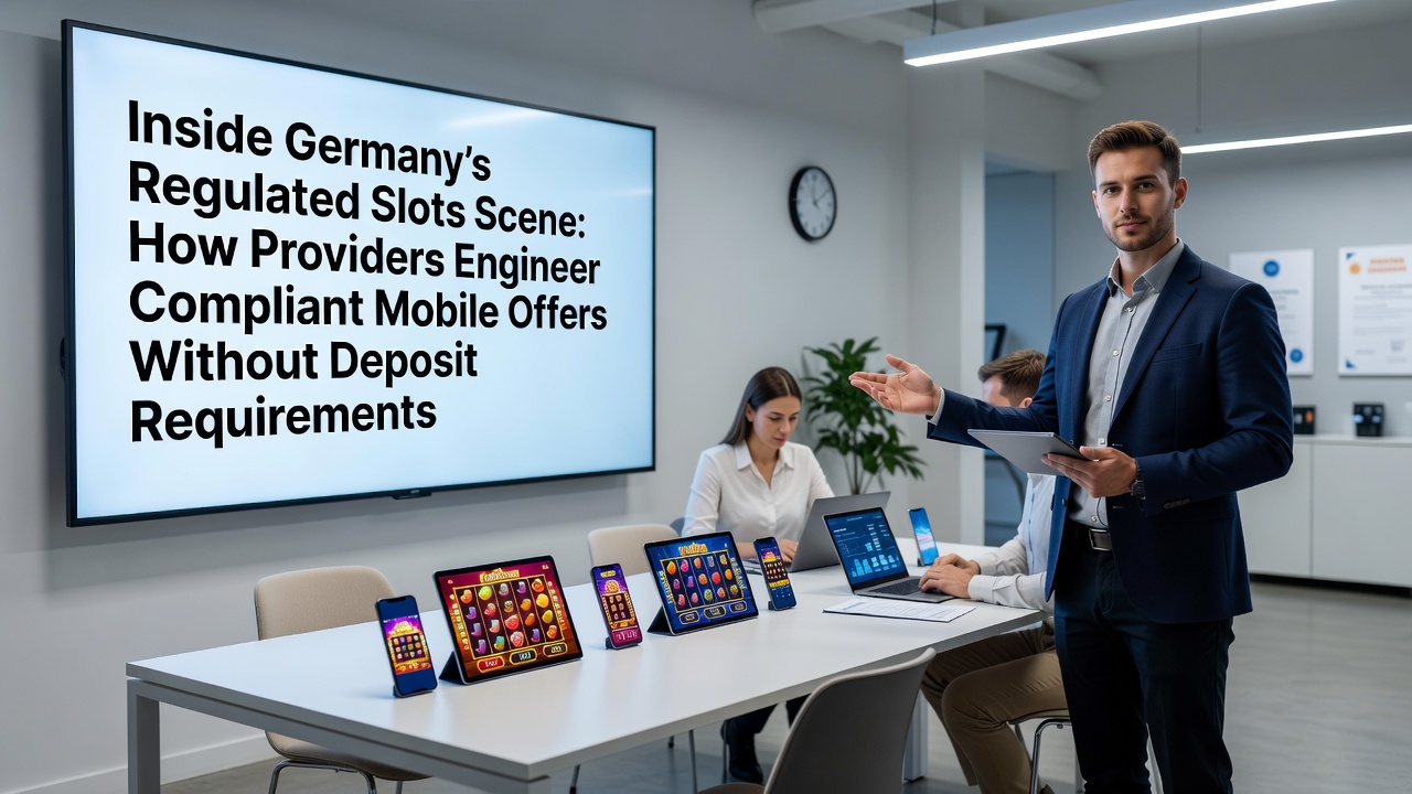 Blick auf mobile Casino-Schnittstellen mit regulierten Slot-Spielen in Deutschland